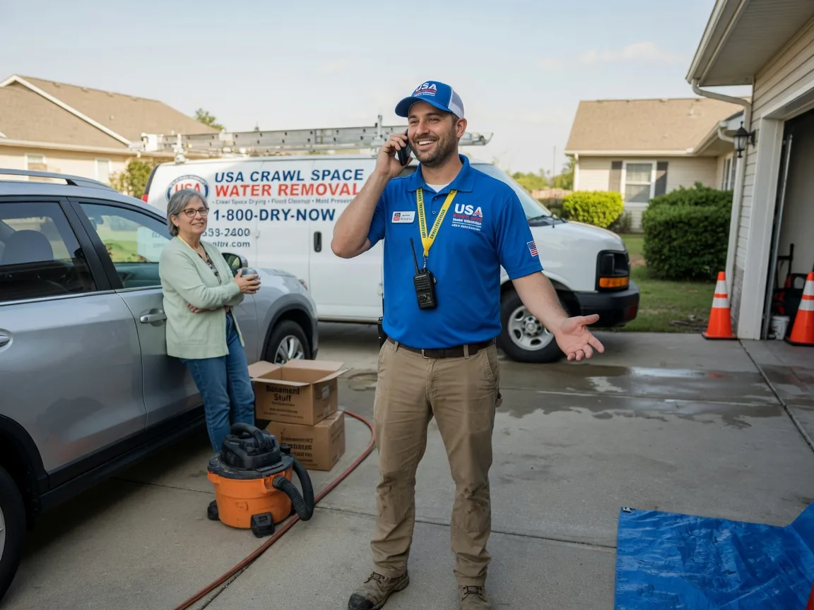 Crawl Space Water Removal Hertel, WI FAQs
